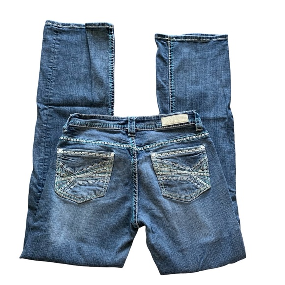 Rock & Roll riding blue jeans size 29x34 - Picture 3 of 12